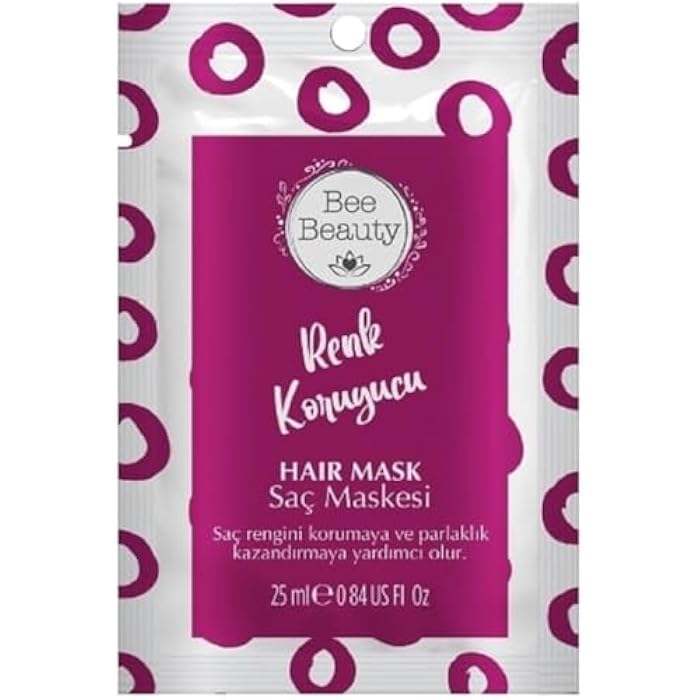 BEE BEAUTY COLOR PROTECT HAIR MASK 25ML MADE IN TURKEY. - Image 1